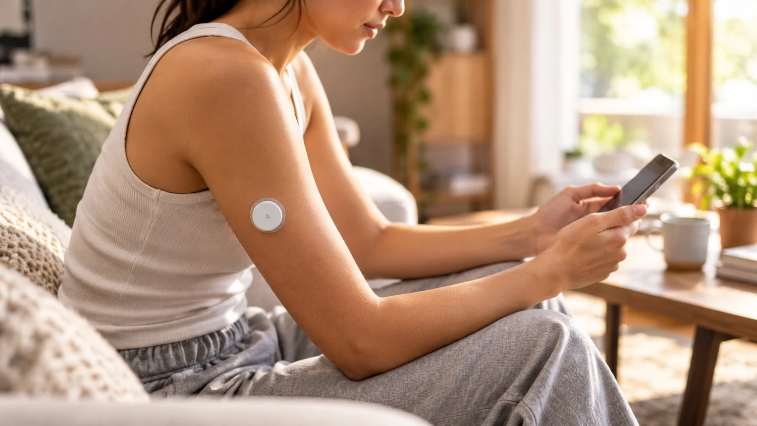 What can a continuous glucose monitor (CGM) tell me?